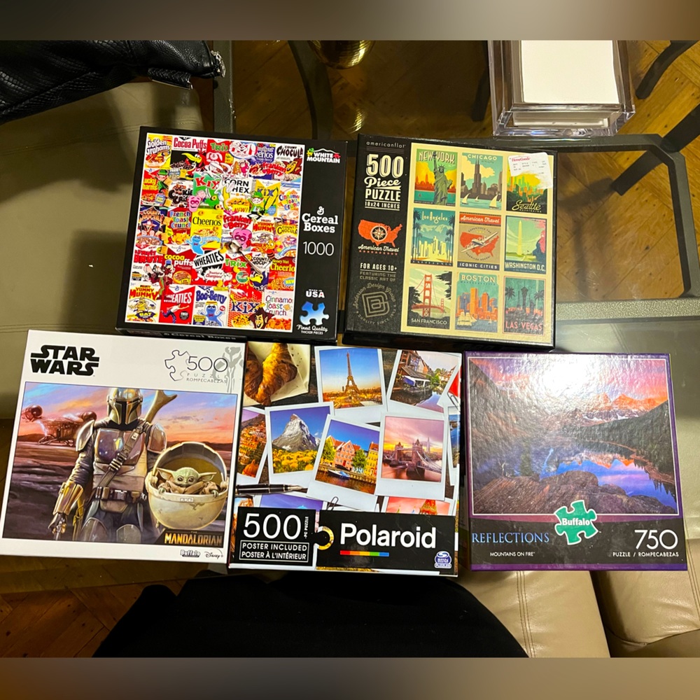 Puzzles - Set of 5